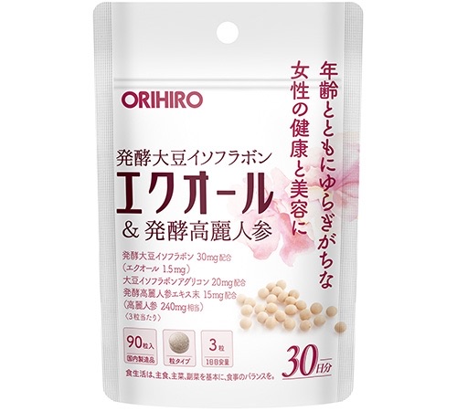 エクオール&発酵高麗人参（オリヒロ）